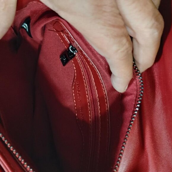 Badgley Mischka Vegan Leather Crossbody With Letter Lock Bag NWT - Picture 8 of 13